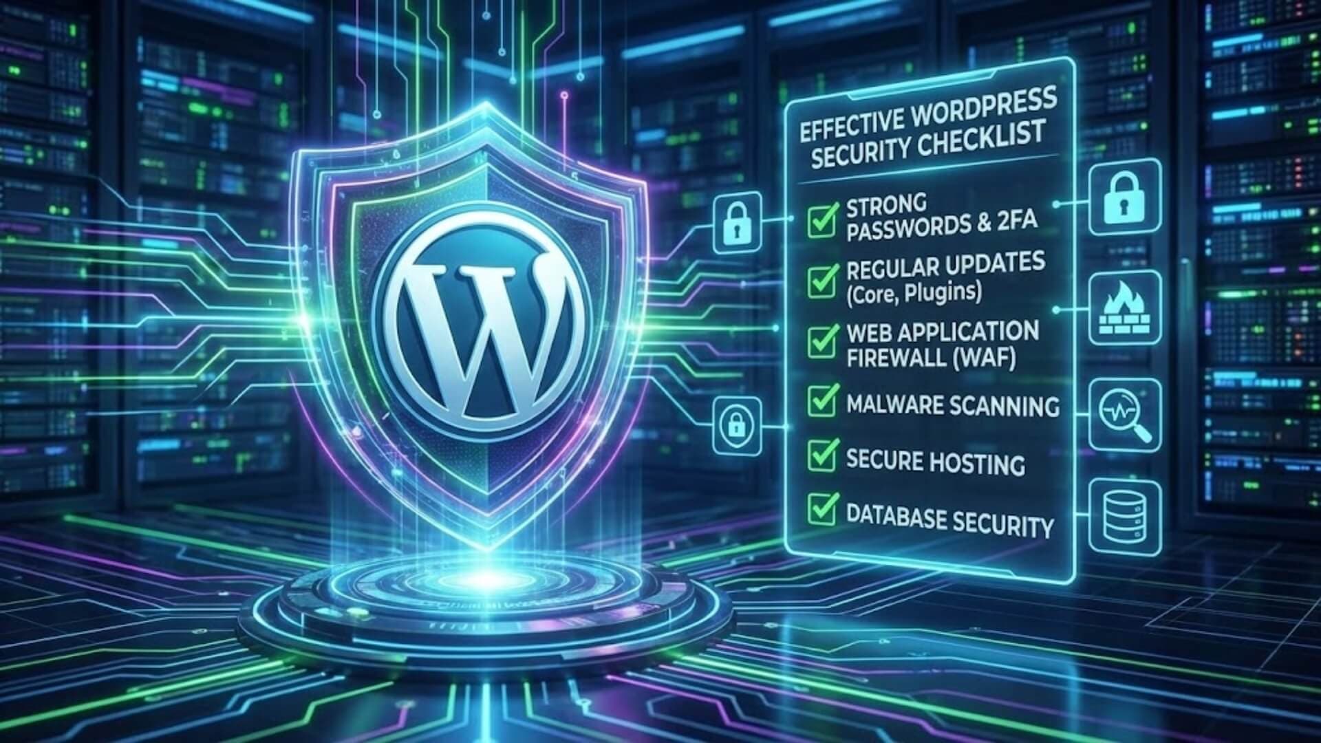 Effective WordPress security checklist for small enterprises