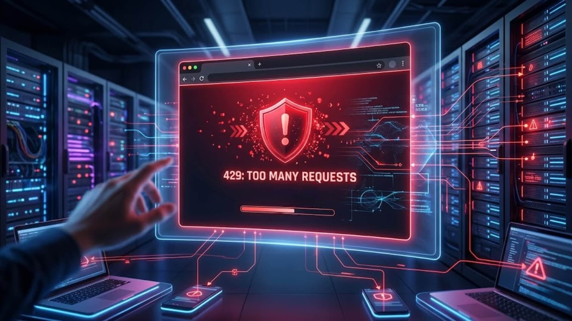 What is a 429 too many requests error? How to fix error 429