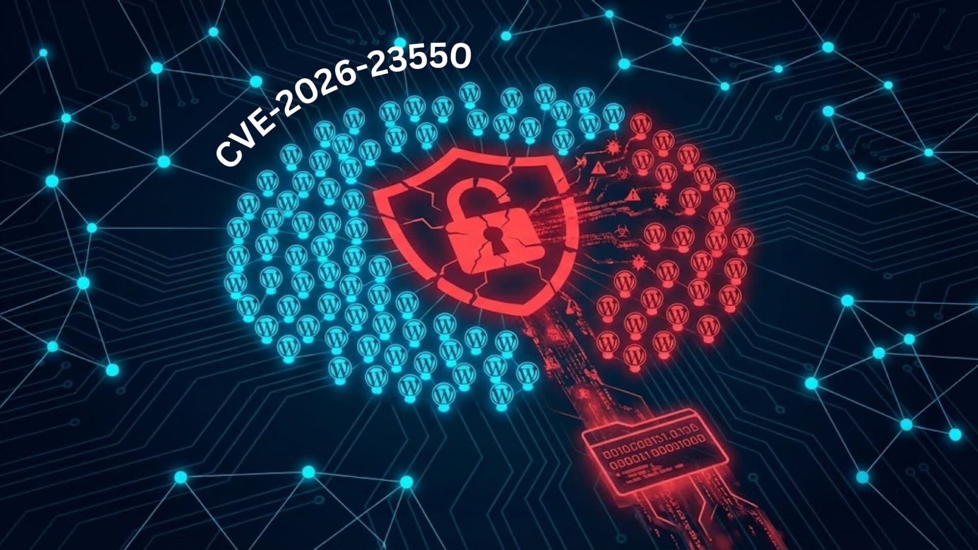 Over 40,000 WordPress websites face serious security risks due to the CVE-2026-23550 vulnerability in Modular DS