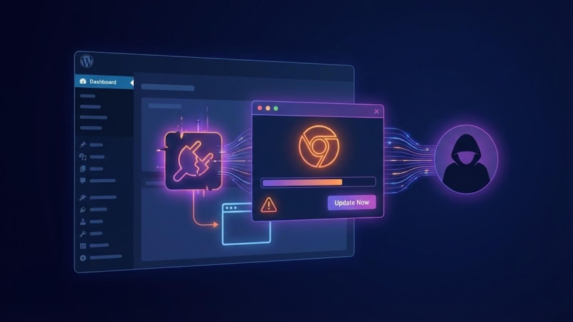 Malicious plugin shows fake browser updates to WP admins